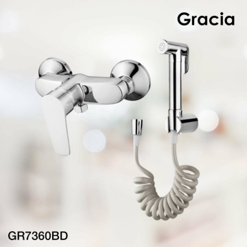 Смеситель для душа с гигиенической лейкой Gracia GR7360BD